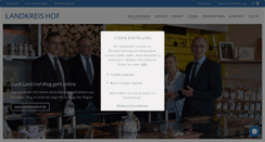 Desktop Screenshot of landkreis-hof.de